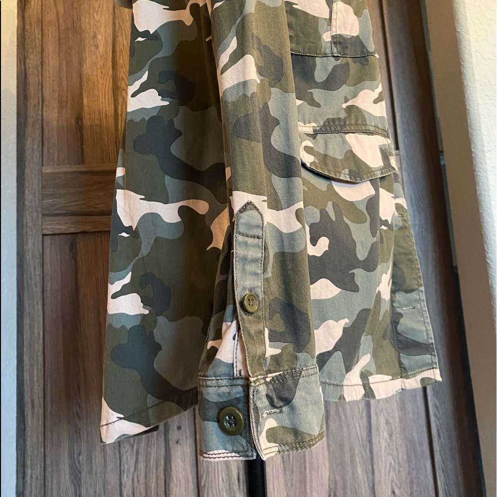 H&M CAMO JACKET HOODIE - Picture 5 of 12
